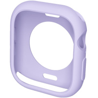Puha műanyag védőtok Apple órához 46mm - lila