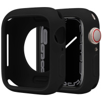 Szilikon védőtok Apple órához 38mm / 40mm - fekete