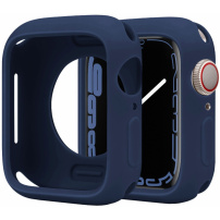 Szilikon védőtok Apple órához 38mm / 40mm - sötétkék