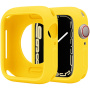 Szilikon védőtok Apple órához 41mm - sárga