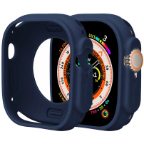 Szilikon védőtok Apple Ultra 49mm karórához - sötétkék