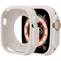 Szilikon védőtok Apple Ultra 49mm karórához - bézs