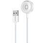Yesido DX33 mágneses töltőkábel - USB-A mágneses töltőkorong Apple Watch-hoz - 1 m - fehér