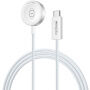 Yesido DS36 mágneses töltőkábel - USB-C - mágneses korong Apple Watch-hoz - 1 m - fehér