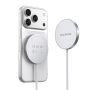 DUX DUCIS H1 Qi2.2 vezeték nélküli MagSafe töltő iPhone / AirPods készülékekhez - 25W - fehér