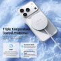 DUX DUCIS H1 Qi2.2 vezeték nélküli MagSafe töltő iPhone / AirPods készülékekhez - 25W - fehér