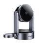 ESSAGER T50 Qi2 3 az 1-ben mágneses vezeték nélküli állvány háttérvilágítással iPhone / Apple Watch / AirPods készülékekhez - 25W - szürke