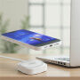 iW51 Qi2.2 vezeték nélküli MagSafe töltő iPhone / AirPods készülékekhez - 25W - fehér