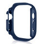 Metál behajtható tok edzett üveggel Apple Watch Ultra 49mm számára - sötétszürke