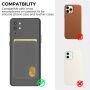 AhaStyle szilikon öntapadós kártyatartó zseb iPhone-hoz - szürke