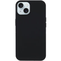Matt biológiailag lebomló tok iPhone 15-höz - fekete
