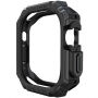 Tartós szénszál mintás tok - Apple Watch Ultra 49mm - fekete