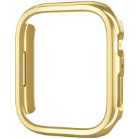 Fémbevonatú védőtok - Apple Watch 45mm - arany