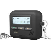 ELAGO Pager pager stílusú tok AirPods 4 / 5 - fekete