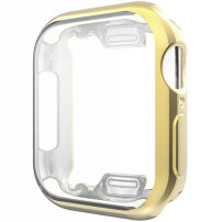 Borító kijelző védővel Apple Watch 44mm - arany
