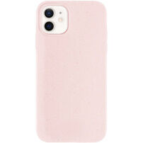 Matt ökológiailag lebomló tok - iPhone 11 - rózsaszín