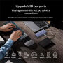UGREEN 15965 11 az 1-ben hub - SD / TF kártya slot / RJ45 / 2x HDMI / 3,5 mm jack / 2x USB-C / 3x USB-A - USB-C MacBookhoz - szürke