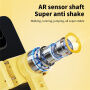 KT08 Bluetooth szelfibot tripoddal és Gimbal stabilizátorral iPhone-hoz - sárga