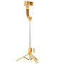 KT08 Bluetooth szelfibot tripoddal és Gimbal stabilizátorral iPhone-hoz - sárga