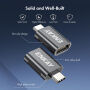 ENKAY ENK-AT131 adatátviteli redukció - USB-A - USB-C - ezüst