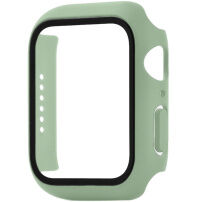 Matt behajtható tok edzett üveggel Apple Watch 41mm - zöld