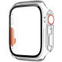 Watch Ultra stílusú tok edzett üveggel - Apple Watch 40mm - átlátszó