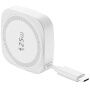 iW51 Qi2.2 vezeték nélküli MagSafe töltő iPhone / AirPods készülékekhez - 25W - fehér
