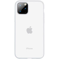 Baseus transzparens szilikon tok iPhone 11 Pro Max - fehér
