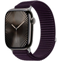 xDfind nejlon Pánt tépőzárral Apple Watch 42mm / 41mm / 40mm / 38mm - sötétlila