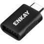 ENKAY ENK-AT131 adatátviteli redukció - USB-A - USB-C - fekete