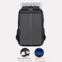 COOLBELL CB-8319 praktikus hátizsák iPad / MacBook számára 16"-ig - fekete