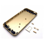Hátlap pótalkatrész gombokkal Apple iPhone 5S - arany