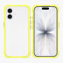Szilikon védőkeret iPhone 17 - zöld