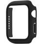 xDfind matt behajtható tok edzett üveggel Apple Watch 45mm - fekete