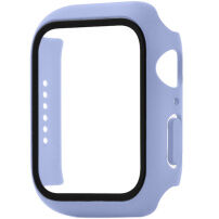 xDfind matt Behajtható tok Edzett üveg Apple Watch 44mm - lila