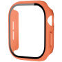xDfind matt behajtható tok edzett üveggel Apple Watch 42mm (Series 10 / 11) - narancssárga