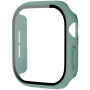 xDfind matt Behajtható tok Edzett üveg Apple Watch 42mm (Series 10 / 11) - petrolkék