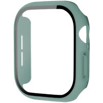 xDfind matt Behajtható tok Edzett üveg Apple Watch 42mm (Series 10 / 11) - petrolkék