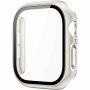 xDfind fémes behajtható tok edzett üveggel Apple Watch 42mm (Series 10 / 11) - starlight