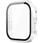 xDfind fényes Behajtható tok Edzett üveg Apple Watch 42mm (Series 10 / 11) - átlátszó