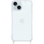 Átlátszó tok zsinórrögzítőkkel iPhone 15 Plus készülékhez - átlátszó