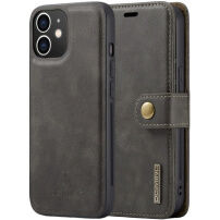 DG.Ming 2 az 1-ben kivehető flip tok iPhone 11-hez - szürke