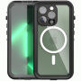 RedPepper Dot+ ütésálló vízálló behajtható tok MagSafe-szel iPhone 14 Pro - fekete