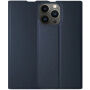 DUX DUCIS flip cover borító - iPhone 13 Pro Max - sötétkék