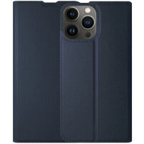DUX DUCIS flip cover borító - iPhone 13 Pro Max - sötétkék