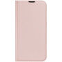 DUX DUCIS flip cover borító - iPhone 14 Plus - rózsaszín-arany