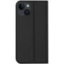 DUX DUCIS flip cover borító - iPhone 14 Plus - fekete