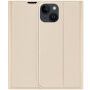 DUX DUCIS flip cover borító - iPhone 14 Plus - arany