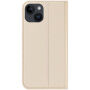 DUX DUCIS flip cover borító - iPhone 14 Plus - arany