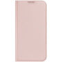 DUX DUCIS flip cover borító - iPhone 14 Pro - rózsaszín-arany